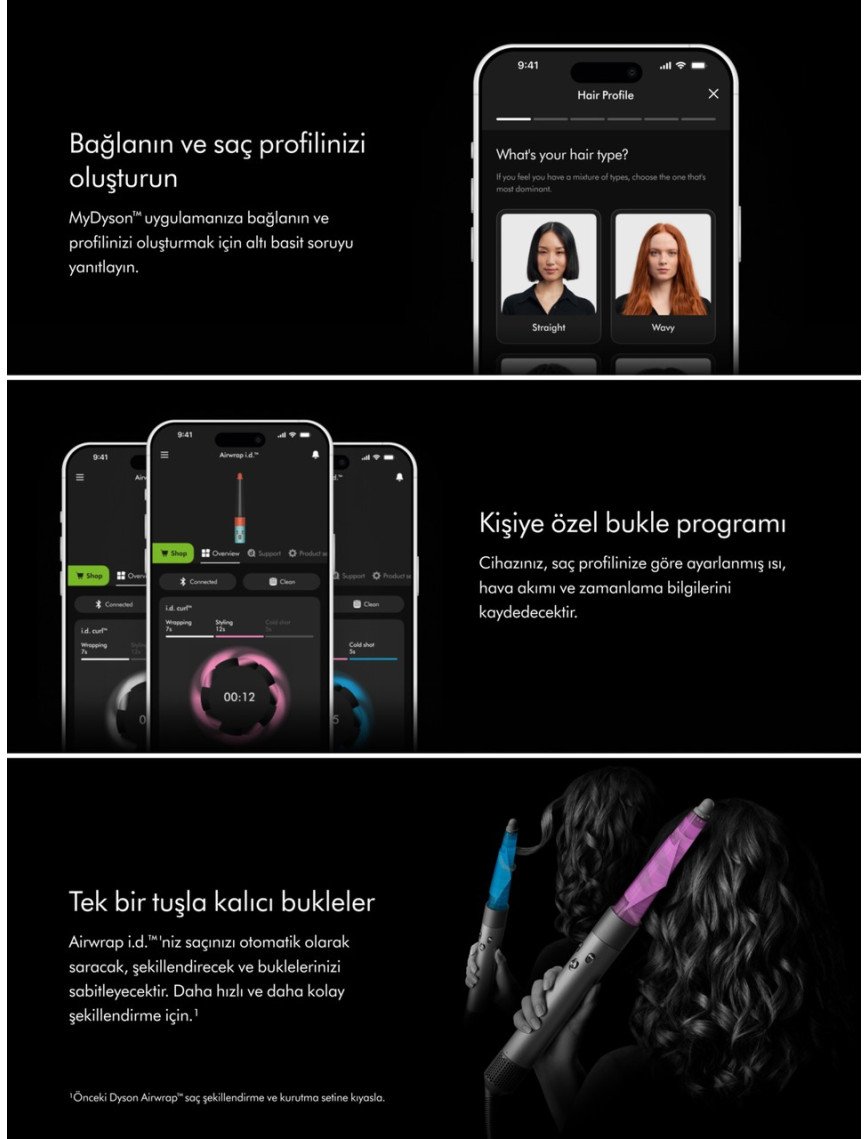 Dyson Airwrap I.d.™ Saç Şekillendirme ve Kurutma Seti (Ceramic Pink)